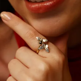 Bee Mine Altın Arı Yüzük