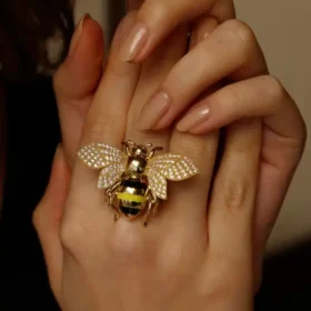 Bee Mine Altın Arı Yüzük