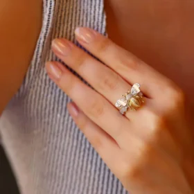 Bee Mine Altın Arı Yüzük