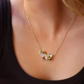 Bee Mine Altın Arı Zincirli Kolye