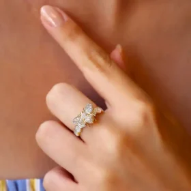 Bee Mine Altın Arı Yüzük