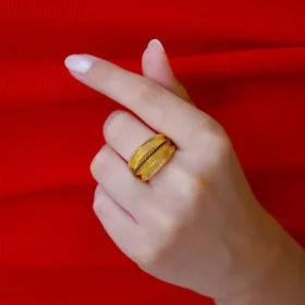 Zarafet Altın Yüzük