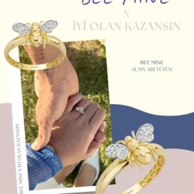 Bee Mine Altın Arı Yüzük