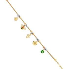 Bee Mine Altın Arı Bileklik