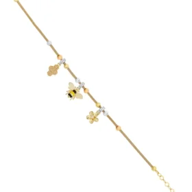 Bee Mine Altın Arı Bileklik