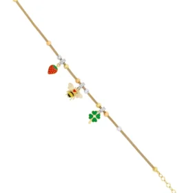 Bee Mine Altın Arı Bileklik