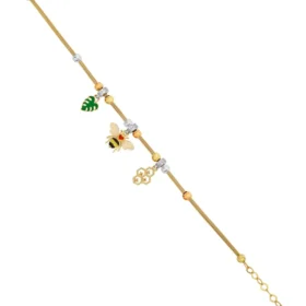 Bee Mine Altın Arı Bileklik