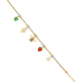 Bee Mine Altın Arı Bileklik