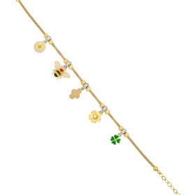 Bee Mine Altın Arı Bileklik