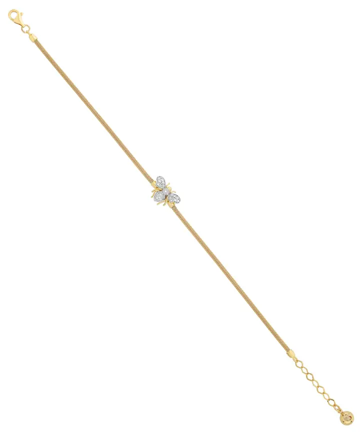 Bee Mine Altın Arı Bileklik - Görsel 2