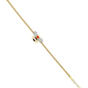 Bee Mine Altın Arı Bileklik