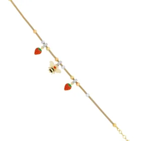 Bee Mine Altın Arı Bileklik