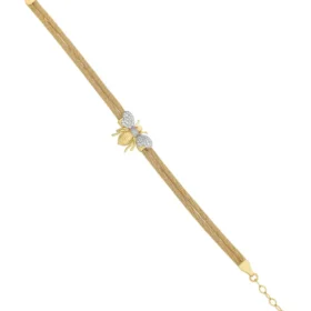 Bee Mine Altın Arı Bileklik