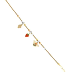 Bee Mine Altın Arı Bileklik