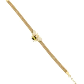 Bee Mine Altın Arı Bileklik