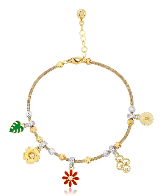 Bee Mine Altın Arı Bileklik - Görsel 2