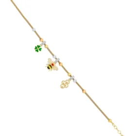 Bee Mine Altın Arı Bileklik