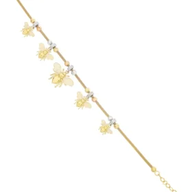 Bee Mine Altın Arı Bileklik