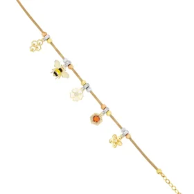 Bee Mine Altın Arı Bileklik