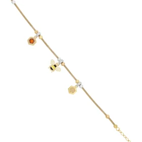 Bee Mine Altın Arı Bileklik