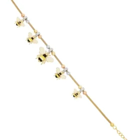 Bee Mine Altın Arı Bileklik