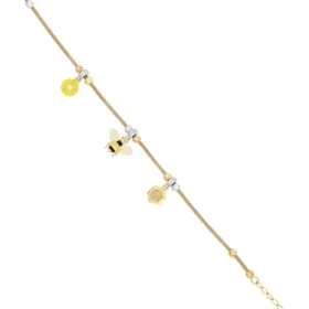 Bee Mine Altın Arı Bileklik