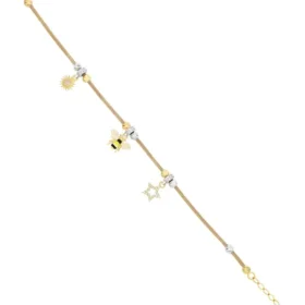 Bee Mine Altın Arı Bileklik