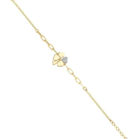 Altın Yonca Bileklik