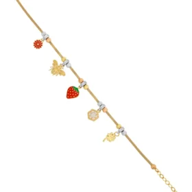 Bee Mine Altın Arı Bileklik