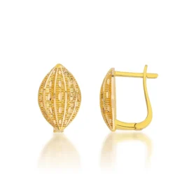 Zarafet Altın Küpe