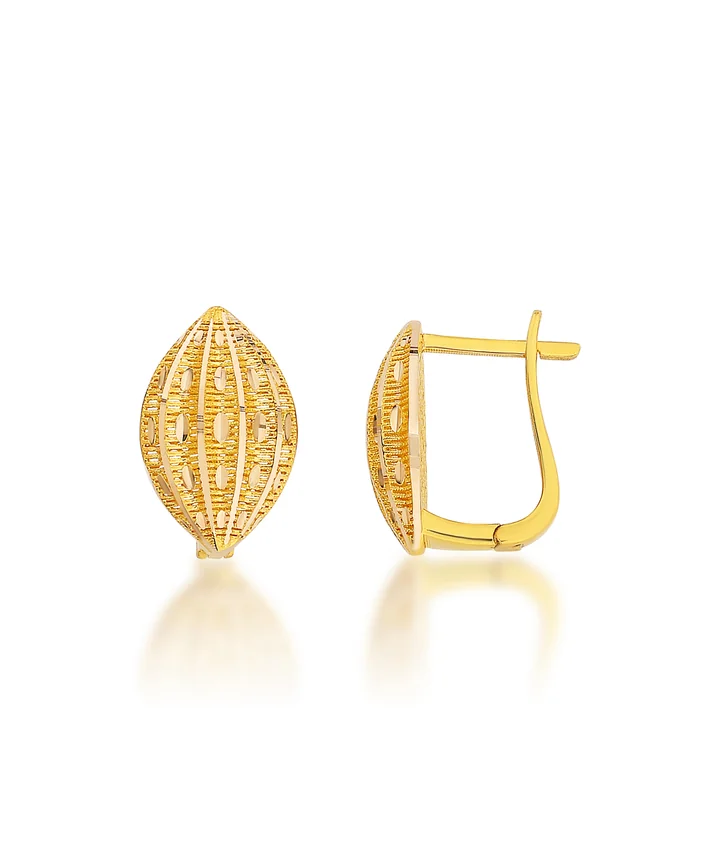 Zarafet Altın Küpe