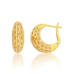 Zarafet Altın Küpe