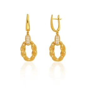 Bereket Altın Küpe