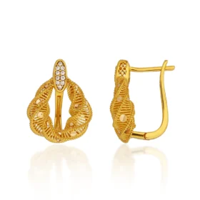 Bereket Altın Küpe