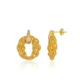 Bereket Altın Küpe