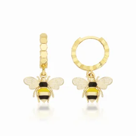 Bee Mine Altın Arı Küpe