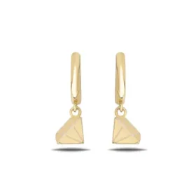 Altın Çocuk Pırlanta Figürlü Küpe