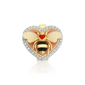 Bee Mine Altın Arı Charm