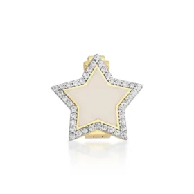 Altın Yıldız Taşlı Charm