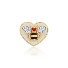 Bee Mine Altın Arı Charm