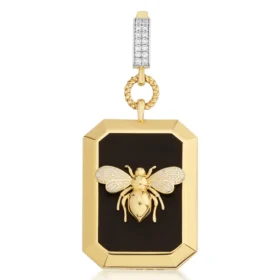 Bee Mine Altın Arı Kolye Ucu