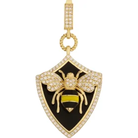 Bee Mine Altın Arı Kolye Ucu