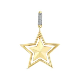 Altın Yıldız Kolye Ucu