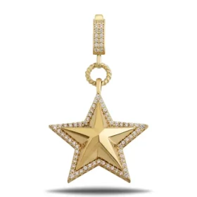 Altın Yıldız Kolye Ucu