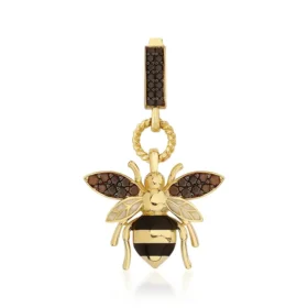 Bee Mine Altın Arı Kolye Ucu