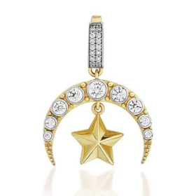 Altın Yıldız Kolye Ucu