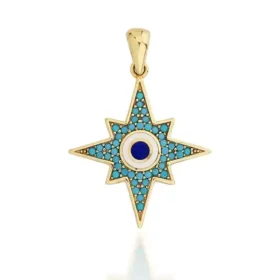 Altın Yıldız Kolye Ucu