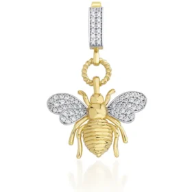 Bee Mine Altın Arı Kolye Ucu