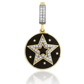 Altın Yıldız Kolye Ucu