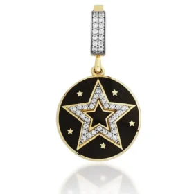 Altın Yıldız Kolye Ucu